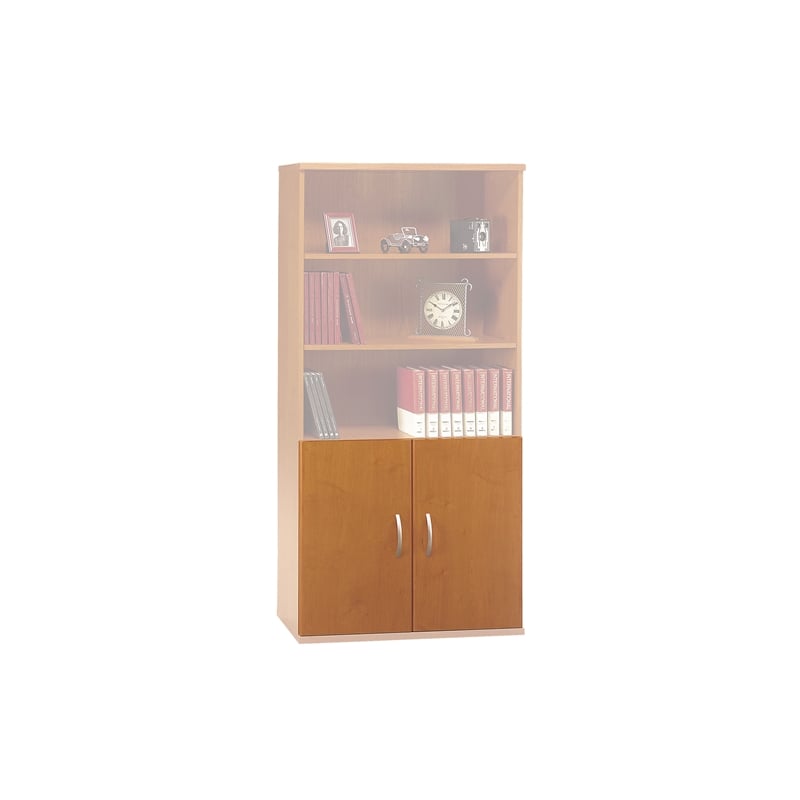 Pemberly Row Modern 2 Door Kit in Natural Cherry - Engineered Wood