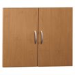 Pemberly Row Modern 2 Door Kit in Natural Cherry - Engineered Wood