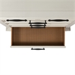 Pemberly Row Contemporary Wood 6 Spacious Drawers Chest in Off White