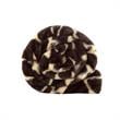 Pemberly Row Giraffe Brown Polyester Microfiber 50 In x 60 In Fur in Brown