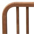 Pemberly Row Walnut Brown Finished Wood Full Size Platform Bed