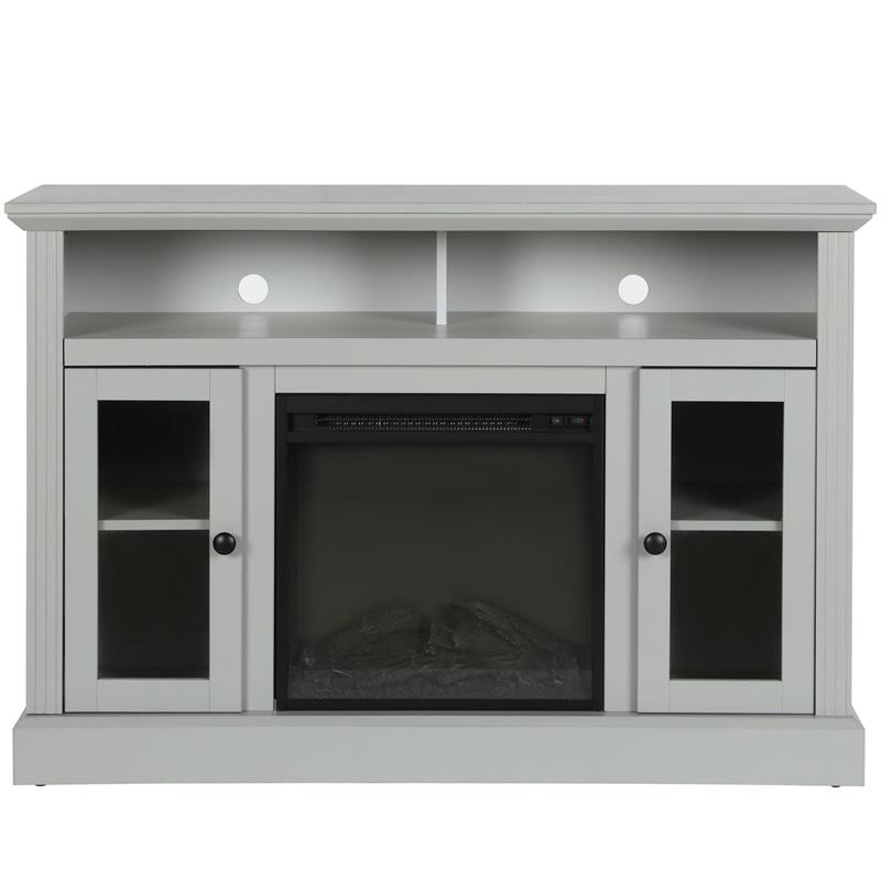 Pemberly Row Electric Fireplace TV Console for TVs up to a 50