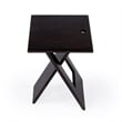 Pemberly Row Modern / Contemporary Coffee Mango Wood Folding Table