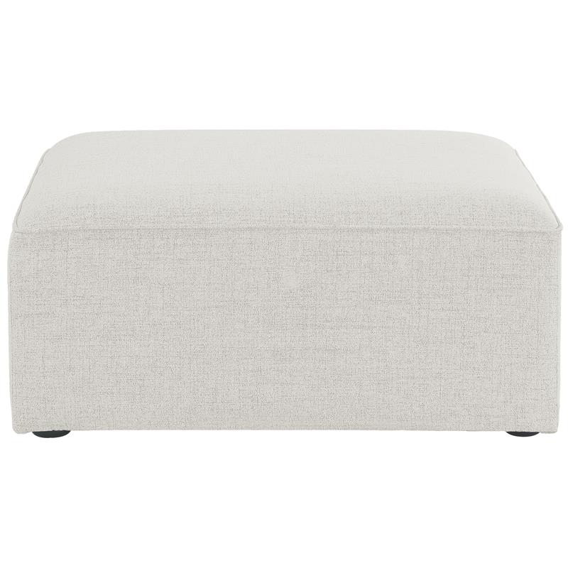 Pemberly Row Contemporary Cream Durable Linen Modular Component