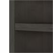 Pemberly Row 5 Shelf Bookcase in Charcoal Maple - Engineered Wood
