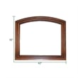Pemberly Row Queen 5 Pc Storage Bedroom Set made with Wood in Dark Walnut