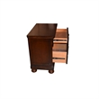 Pemberly Row Queen 5 Pc Storage Bedroom Set made with Wood in Dark Walnut