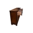 Pemberly Row Queen 5 Pc Storage Bedroom Set made with Wood in Dark Walnut