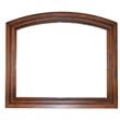 Pemberly Row Queen 5 Pc Storage Bedroom Set made with Wood in Dark Walnut
