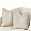 Pemberly Row Modern Sofa Icicle Ivory and Chardonnay Wood Base