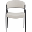 Pemberly Row Modern / Contemporary Beige Dining Chair (Set of 2)