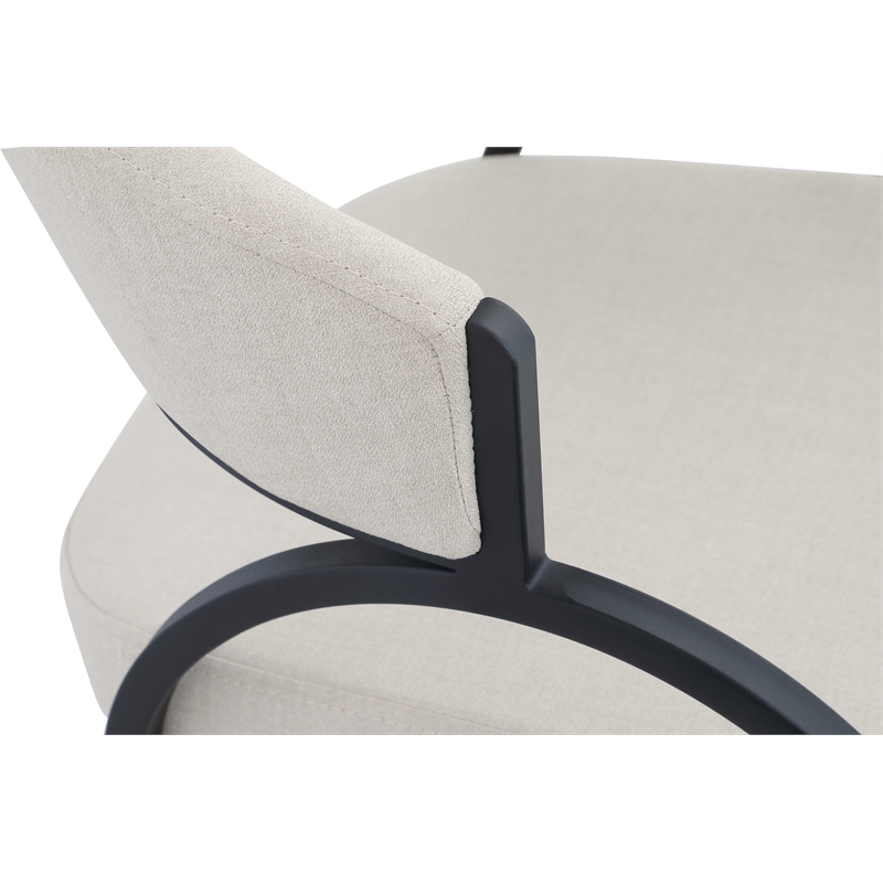 Pemberly Row Modern / Contemporary Beige Dining Chair (Set of 2)