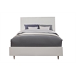 Pemberly Row Wood 2 Drawer Nightstand in Weathered White-Gray