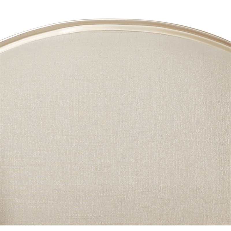 Pemberly Row Contemporary Transitional Sofa - Pearl / Caramel