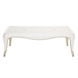 Pemberly Row Modern Rectangular Cocktail Table - Creamy Pearl