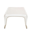 Pemberly Row Modern Rectangular Cocktail Table - Creamy Pearl