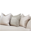 Pemberly Row Modern / Contemporary 3-Piece Sofa - Pearl/Chardonnay