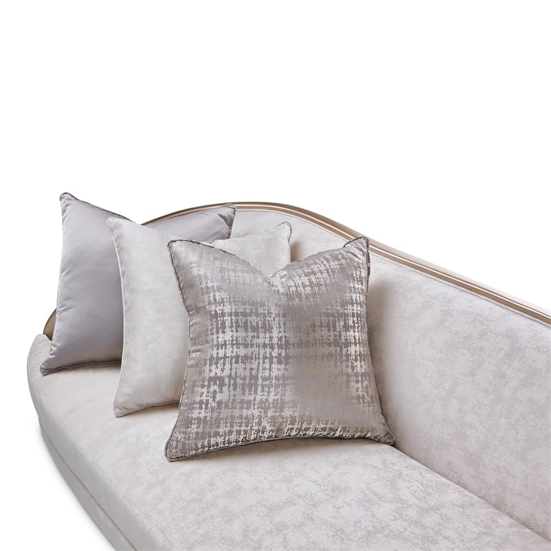 Pemberly Row Modern / Contemporary Sofa - Cloud White/Chardonnay