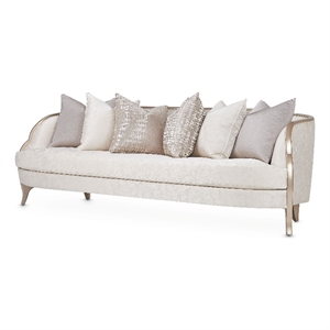 Pemberly Row Modern / Contemporary Sofa - Cloud White/Chardonnay