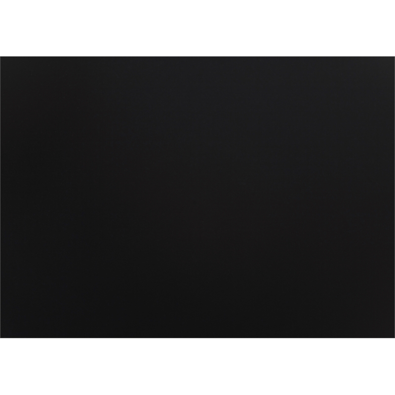 Pemberly Row Modern Hourglass End Table with Metal Top for Bedroom Black