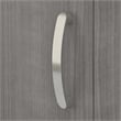 Pemberly Row Tall Narrow Storage Cabinet in Platinum Gray - Engineered Wood