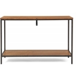 Pemberly Row Modern / Contemporary 2-Tier Console Table Brown