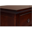 Pemberly Row Modern Solid Wood 2-Drawer Nightstand in Cherry