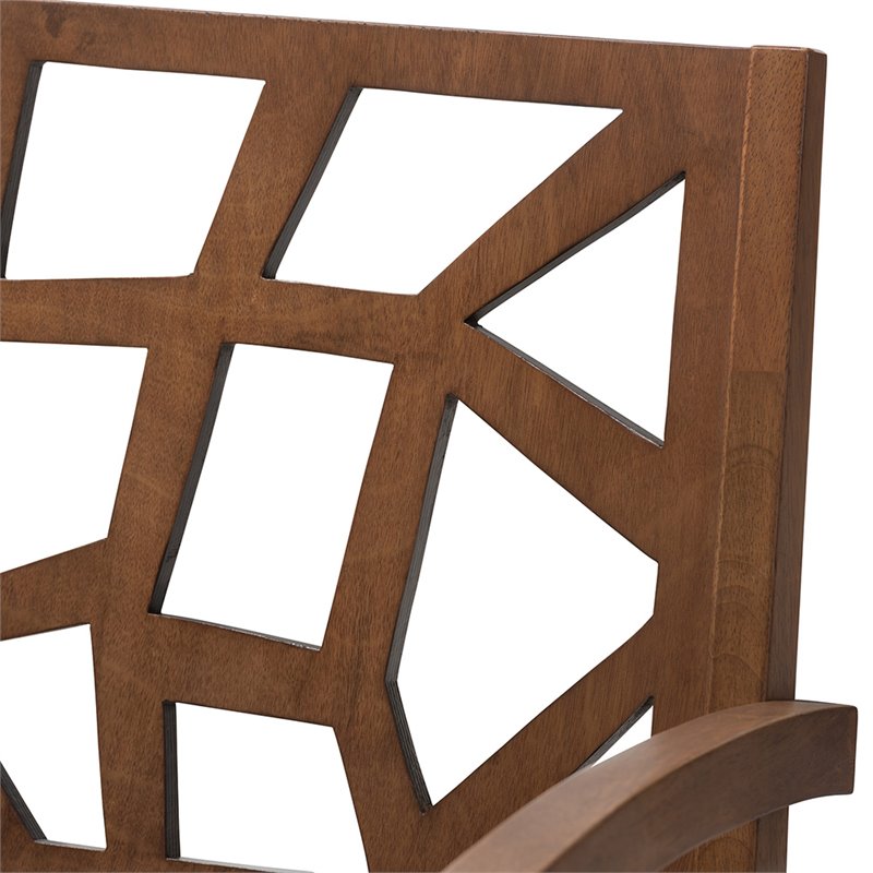 Pemberly Row Modern / Contemporary Accent Chair in Gray and Brown