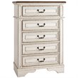 Pemberly Row Set of 2 Engineered Wood 6 Drawer Double Dresser & 5 Drawer Chest