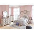 Pemberly Row Set of 2 Engineered Wood 6 Drawer Double Dresser & 5 Drawer Chest