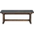Pemberly Row 4PCs Corner Dining Set/Breakfast Nook in Tobacco Leaf with Storage