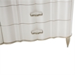 Pemberly Row Transitional Dresser with Mirror - Creamy Pearl