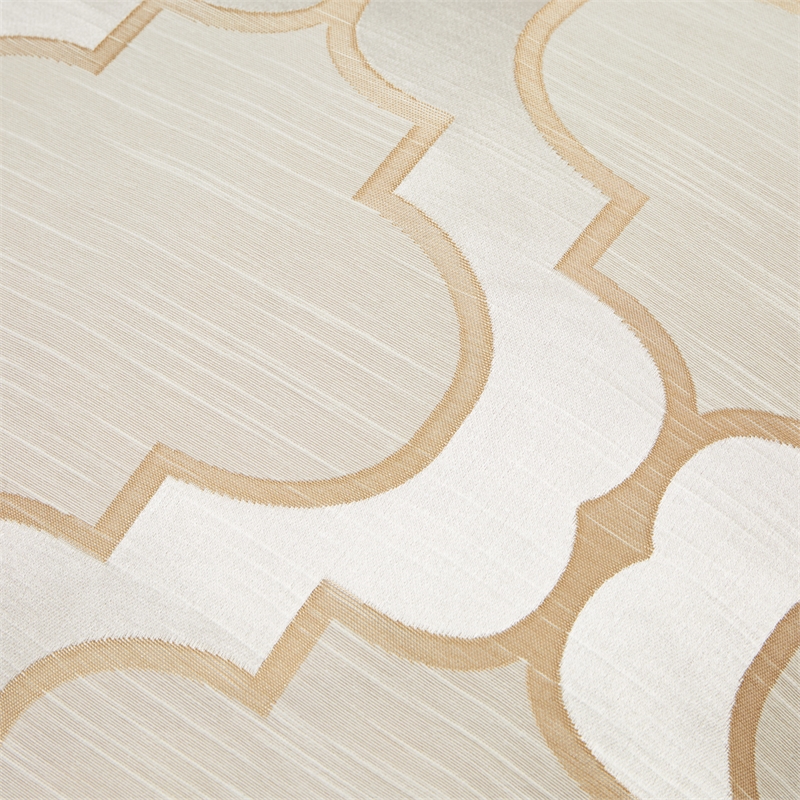 Pemberly Row Contemporary 4-Piece Queen Comforter Set - Ivory