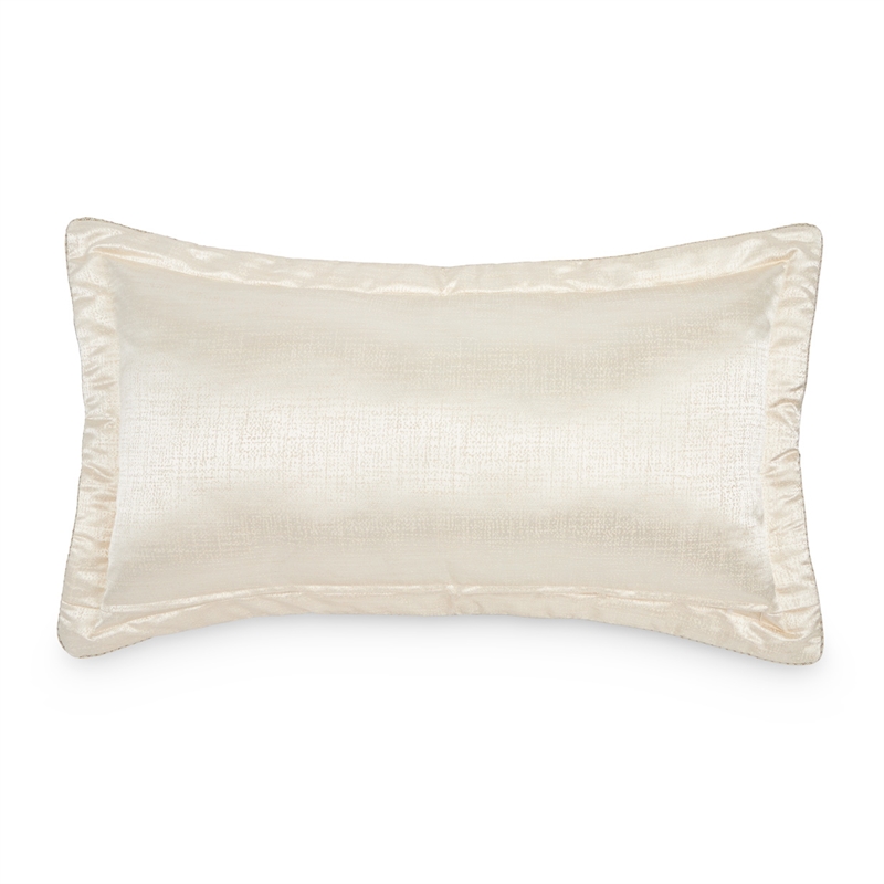 Pemberly Row Contemporary 4-Piece Queen Comforter Set - Ivory
