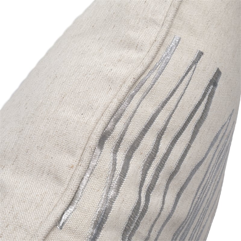 Pemberly Row Contemporary 10-piece Fabric King Comforter Set in Tan/Neutral