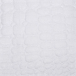 Pemberly Row Contemporary 3-piece Pebble Stitch Fabric King Duvet Set in White