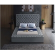 Pemberly Row Set of 5 Full Bed & Dresser & Chest & 2 Nightstands