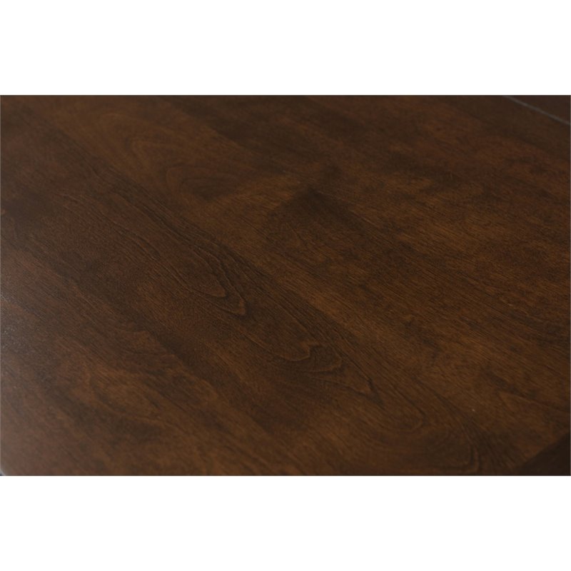 Pemberly Row Transitional Extendable Counter Height Dining Table