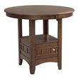 Pemberly Row Transitional Extendable Counter Height Dining Table