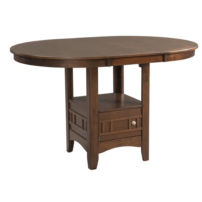 Pemberly Row Contemporary 5 Piece Extendable Counter Dining Set