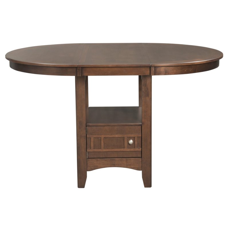 Pemberly Row Contemporary 5 Piece Extendable Counter Dining Set