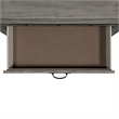 Pemberly Row Transitional Five Spacious Drawers Chest in Gray