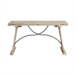 Pemberly Row Transitional Rectangular Folding Top Dining Table in Natural