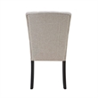 Pemberly Row Transitional 5 PC Marble Top Dining Set-Table & Four Chairs
