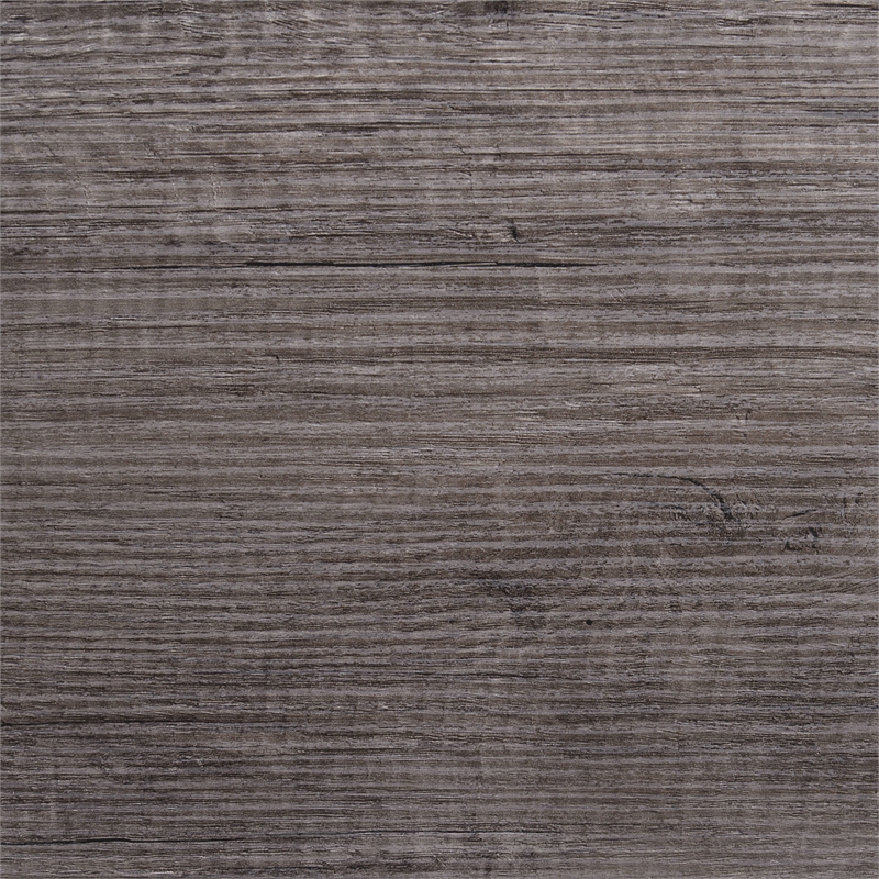 Pemberly Row Transitional Wood Youth Full Panel Bed in Gray Finish