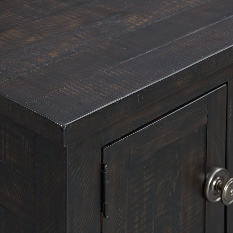 Pemberly Row Contemporary Occasional 2PC Set in Espresso Finish