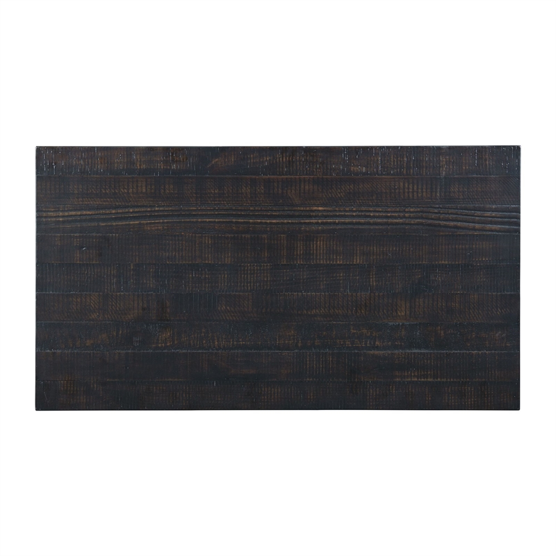 Pemberly Row Transitional 2-Drawer Coffee Table with Lift Top