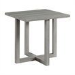 Pemberly Row 2PC Occasional Set of Coffee Table and End Table in Gray