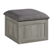 Pemberly Row 2PC Occasional Set of Coffee Table and End Table in Gray