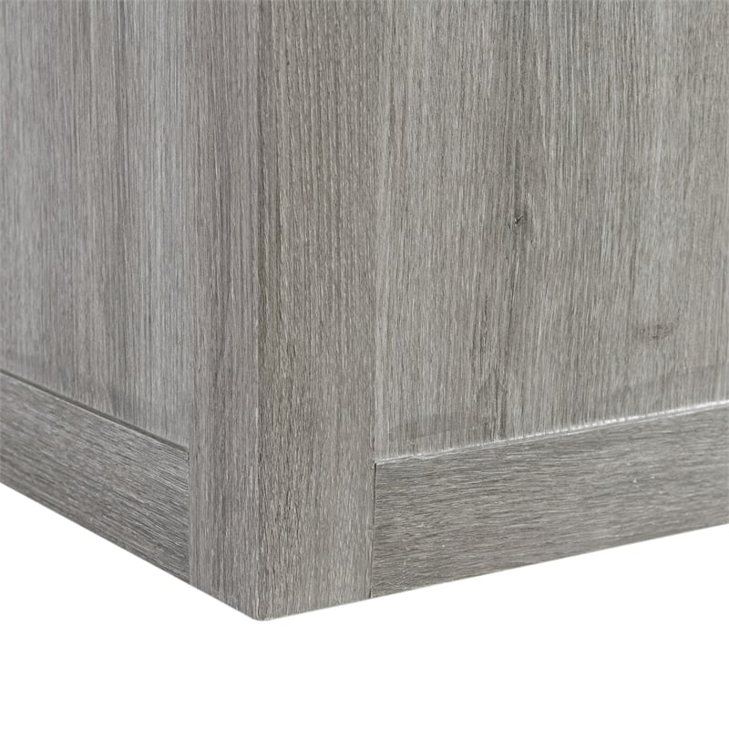 Pemberly Row 2PC Occasional Set of Coffee Table and End Table in Gray